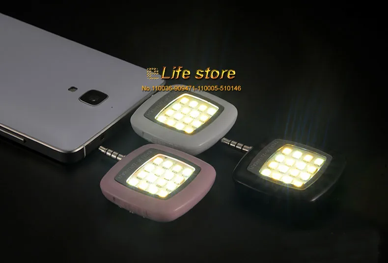 16LedLightsSmartPhoneSelfieAutodyneFlashlightsMultiple