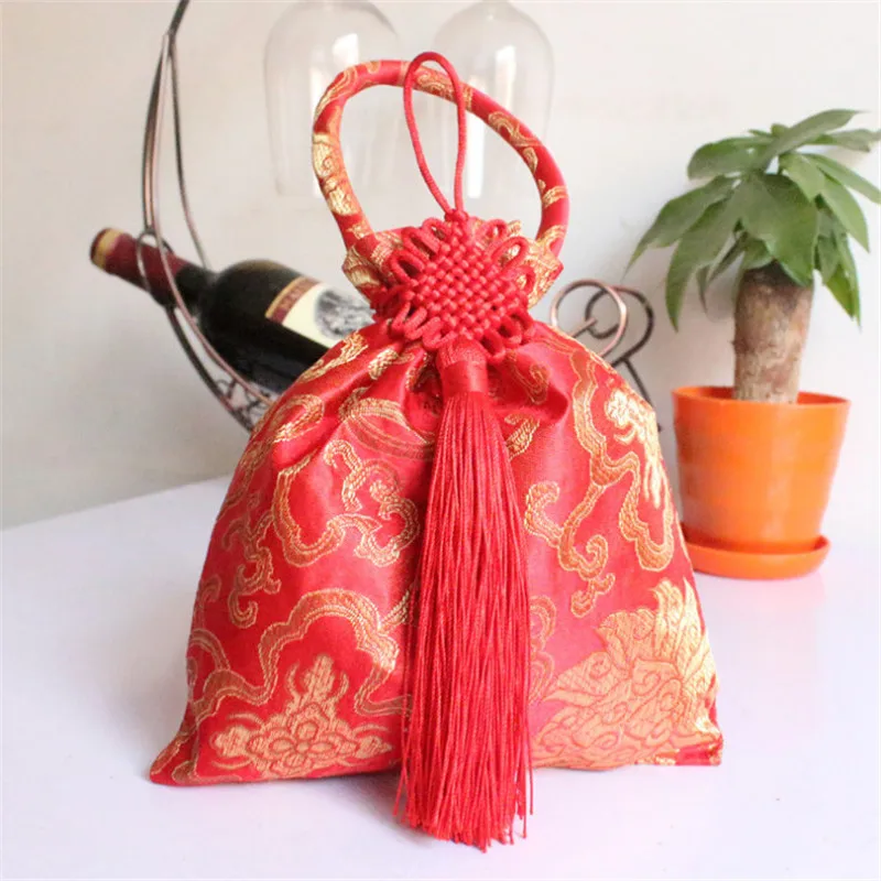 Wedding Gift Bag With Chinese knot Creative Birthday Party House Moving
