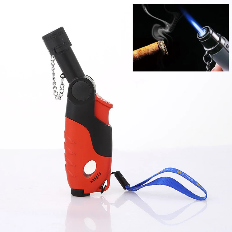 Powerful Gun fire Lighter Bending Cigarette Torch Lighter With Safety