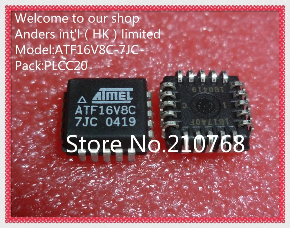 

100% new original ATF16V8C-7JC ATF16V8C ATF16V8 16V8C-7JC 16V8 PLCC20
