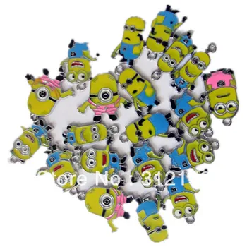 

Q6889 ! Wholesale 100 pcs Metal Zinc Alloy animal Charms Pendants for Girl Jewelry Craft Making DIY