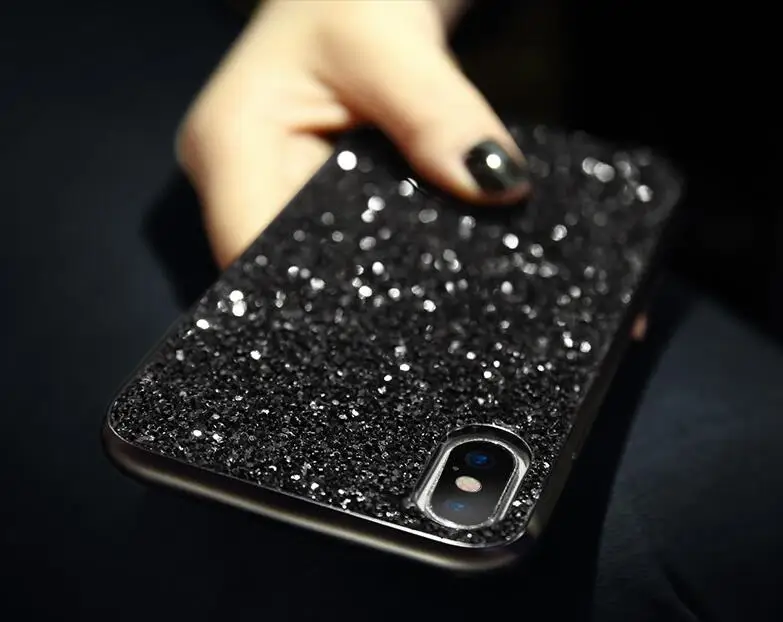 Bling Glitter Sequin plating Case For Xiaomi Redmi Note 5 Pro Global Version Cover Case For Redmi 7 Note 6 k20 mix 3 mi 9 capa xiaomi leather case custom