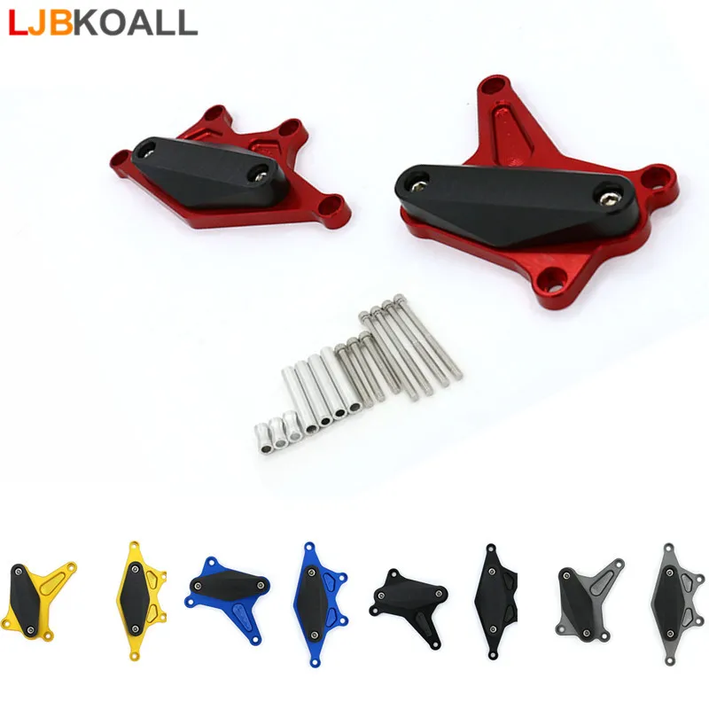 

Motorcycle CNC Aluminum Engine Guard Frame Slider Stator Cover for Honda CB500R CB500F CB500X 2013 2014 2015 2016 2017 Free Ship