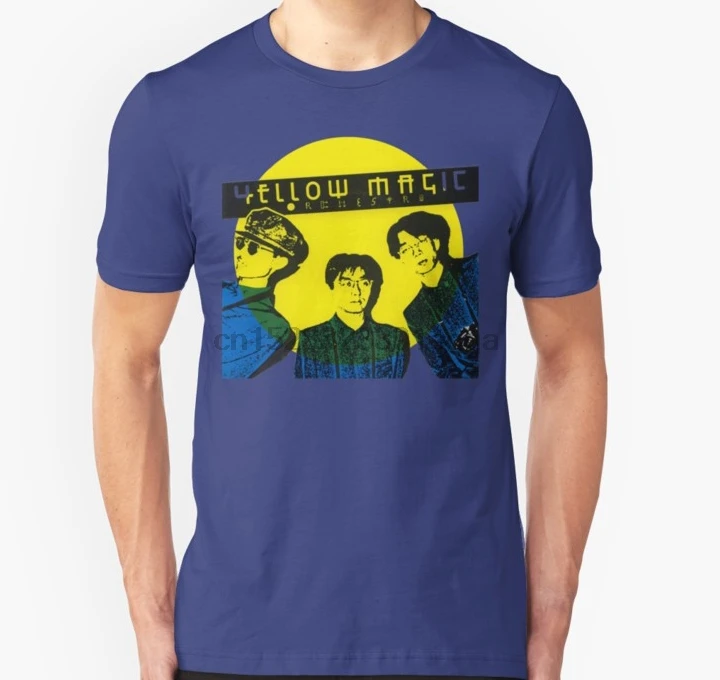 

Men Short sleeve tshirt Yellow Magic Orchestra Unisex T Shirt Women t-shirt