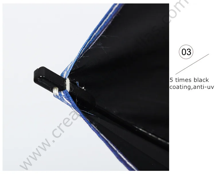 Пять раз черное покрытие анти-УФ зонтик сплав анти-гром стекловолокна Цифровой 3D цифровой печати тростника и лесной зонтик