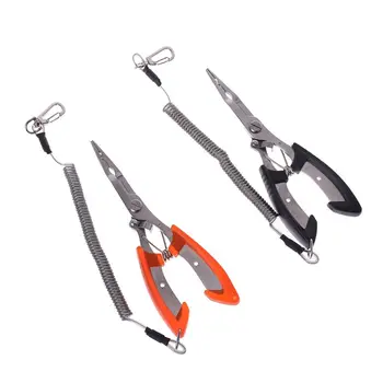 

Fishing Pliers Split Ring Hook Remover Scissors Grips suitable for outdoor fishing