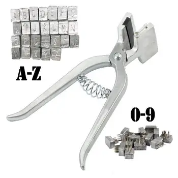 

Rabbit Dog Use Pets Management Tools Animal Tattoo Plier Tattoo Kit with Whole Set Numbers Letters