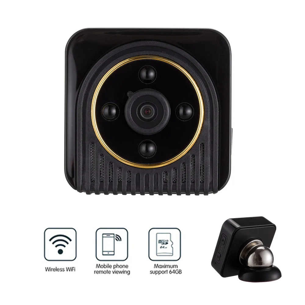 

BOBLOV Mini Wifi Camera Wireless H5 Infrared Micro Camera Night Vision flexible camera sensor motion hd cam camara espia oculta