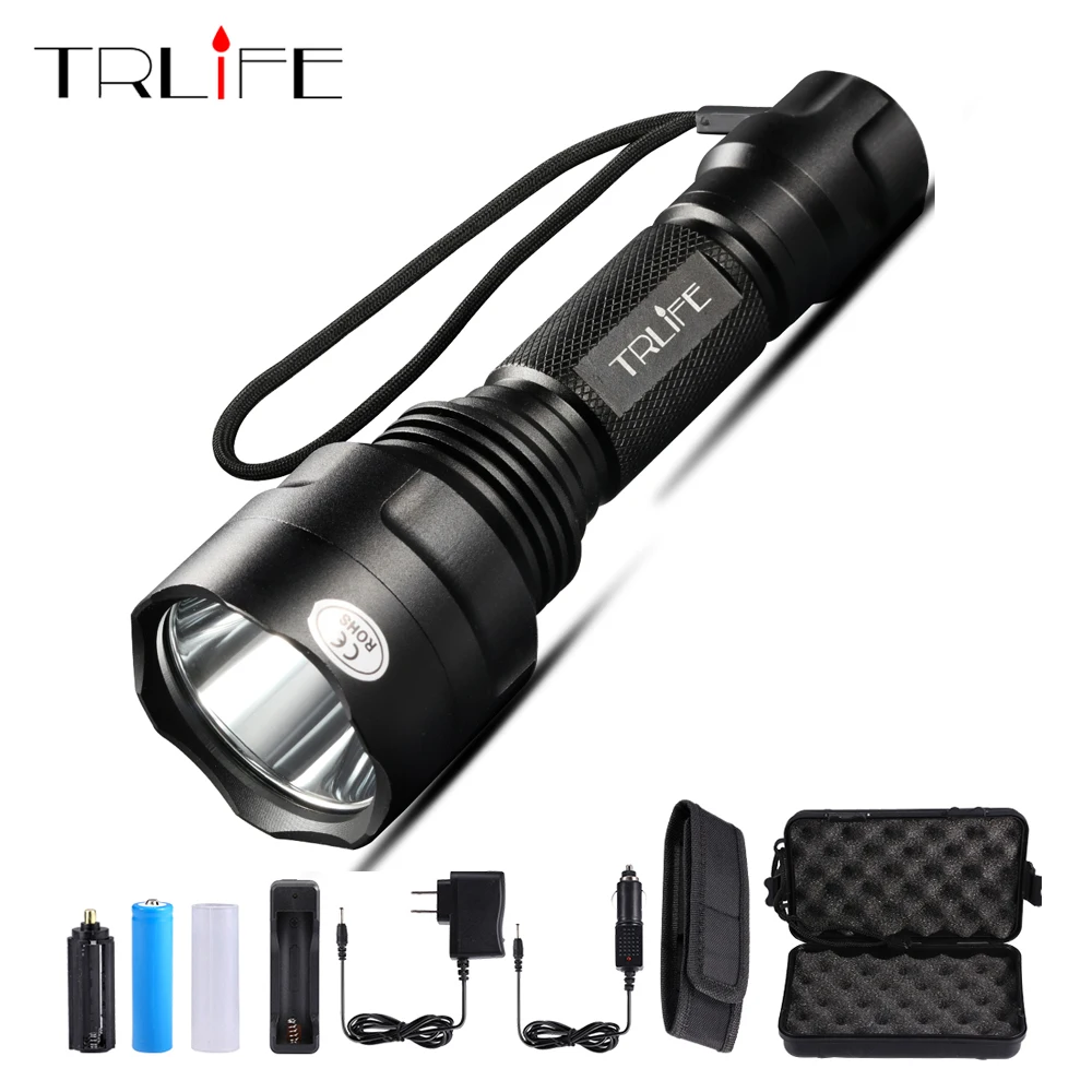 80000LM 5X T6 LED Rechargeable 18650 USB Headlamp Headlight Head Torch TR