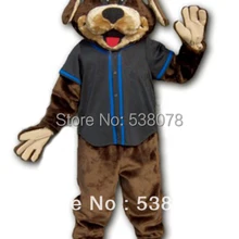 Лидер продаж слайдер собак Маскоты костюм темно-коричневая собака щенок костюм реклама реквизит собака Cosply карнавальные костюмы sw448