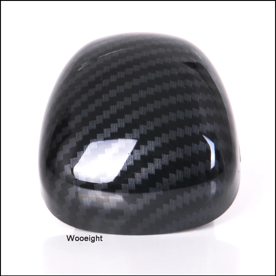 Car Accessories Universal Manual ABS Carbon Fiber Style Interior Gear Head Shift Knob Switching Cover For Toyota Camry 2018 (2)