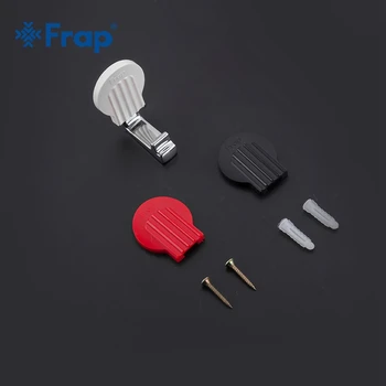 

Frap Modern Clothes Wall Hooks Bathroom Towel Single Coat Hanger Kitchen Zinc Alloy Holder Robe Hooks Home Accessories F3305
