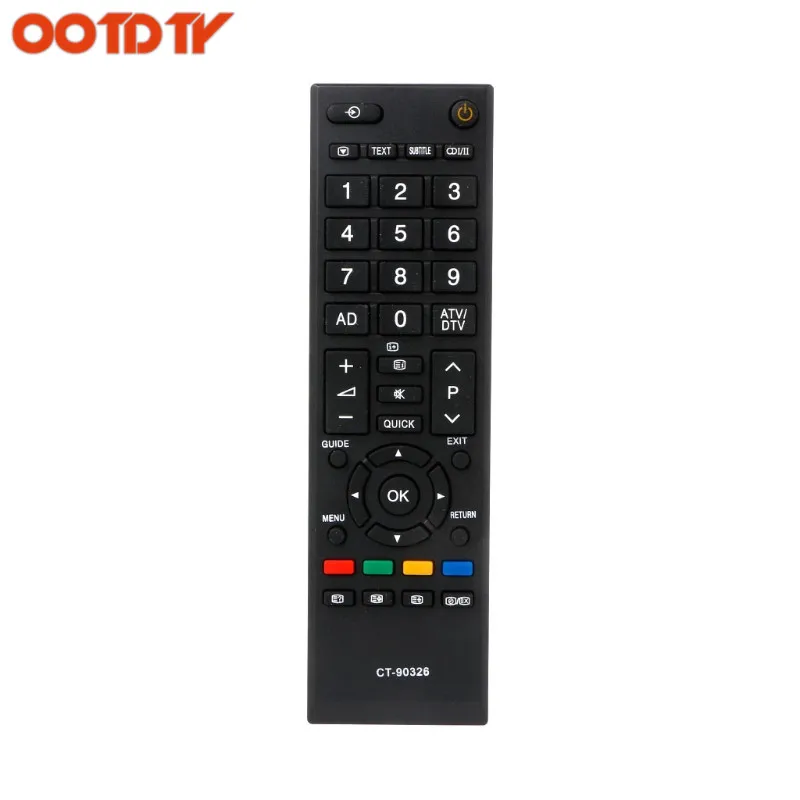 

OOTDTY Smart Home LED TV Remote Control For TOSHIBA CT-90326 CT-90380 CT-90336 CT-90351 dropshipping