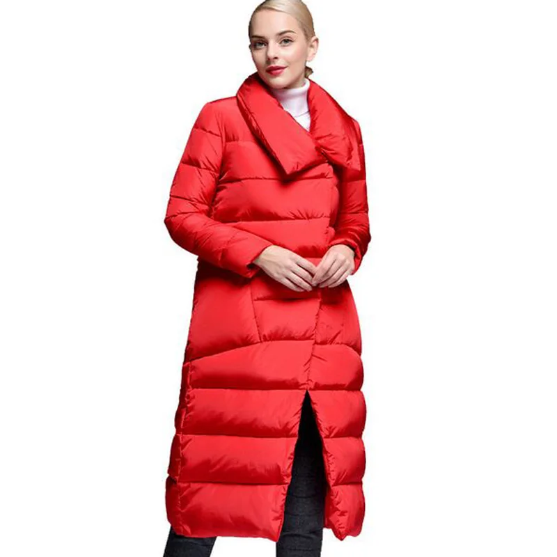 Куртка женская теплая белая повседневная длинная 2019|jacket down|jacket down womenjacket fashion |