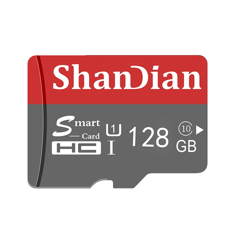 ShanDian Оригинальная карта Micro SD 64 Гб класс 10 карта памяти microSD 8 ГБ 16 ГБ 32 ГБ TF карта microSDHC/SDXC Для смартфонов/планшетных ПК - Емкость: E