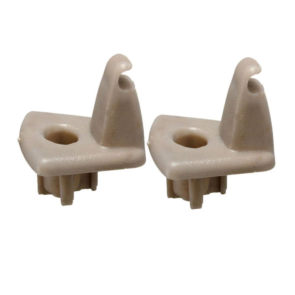 New 1 Pair Sun Visor Clips Buckle Replacement For Chrysler 300 Dodge
