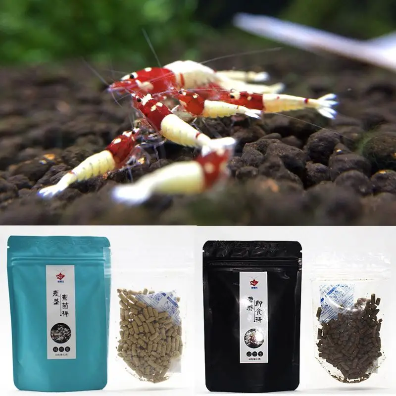 Natural Aquarium Fish Food Ornamental Crystal Shrimp Feeding Nutrition Health Growingin Fish