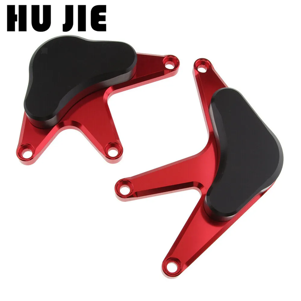 

Motorcycle Red Engine Frame Cover Case Guard Protector Slider Crash Pad For HONDA CBR1000RR CBR 1000RR 2008-2017