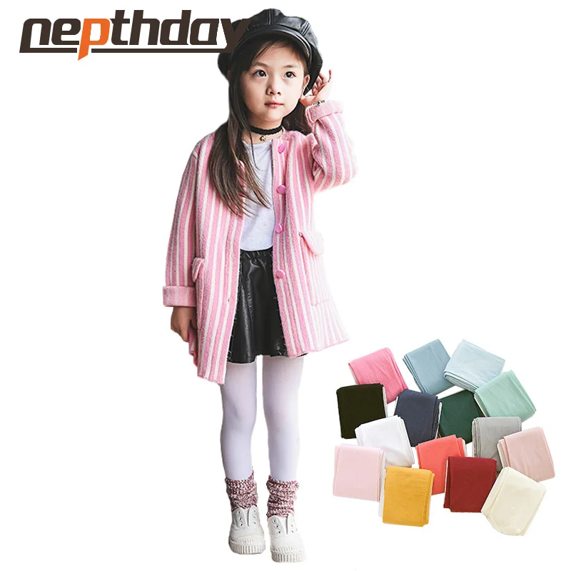 

New High Quality children girls tights Velvet candy colors Cute Tights for baby kids Girls Pantyhose Stocking 11 colors 14-337