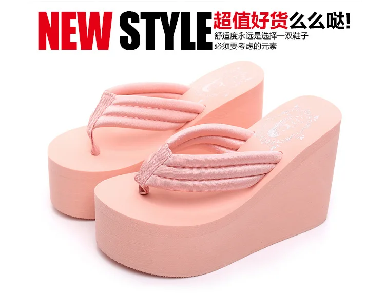 Новое поступление обуви 2020 года женские Летние вьетнамки на очень высоком
