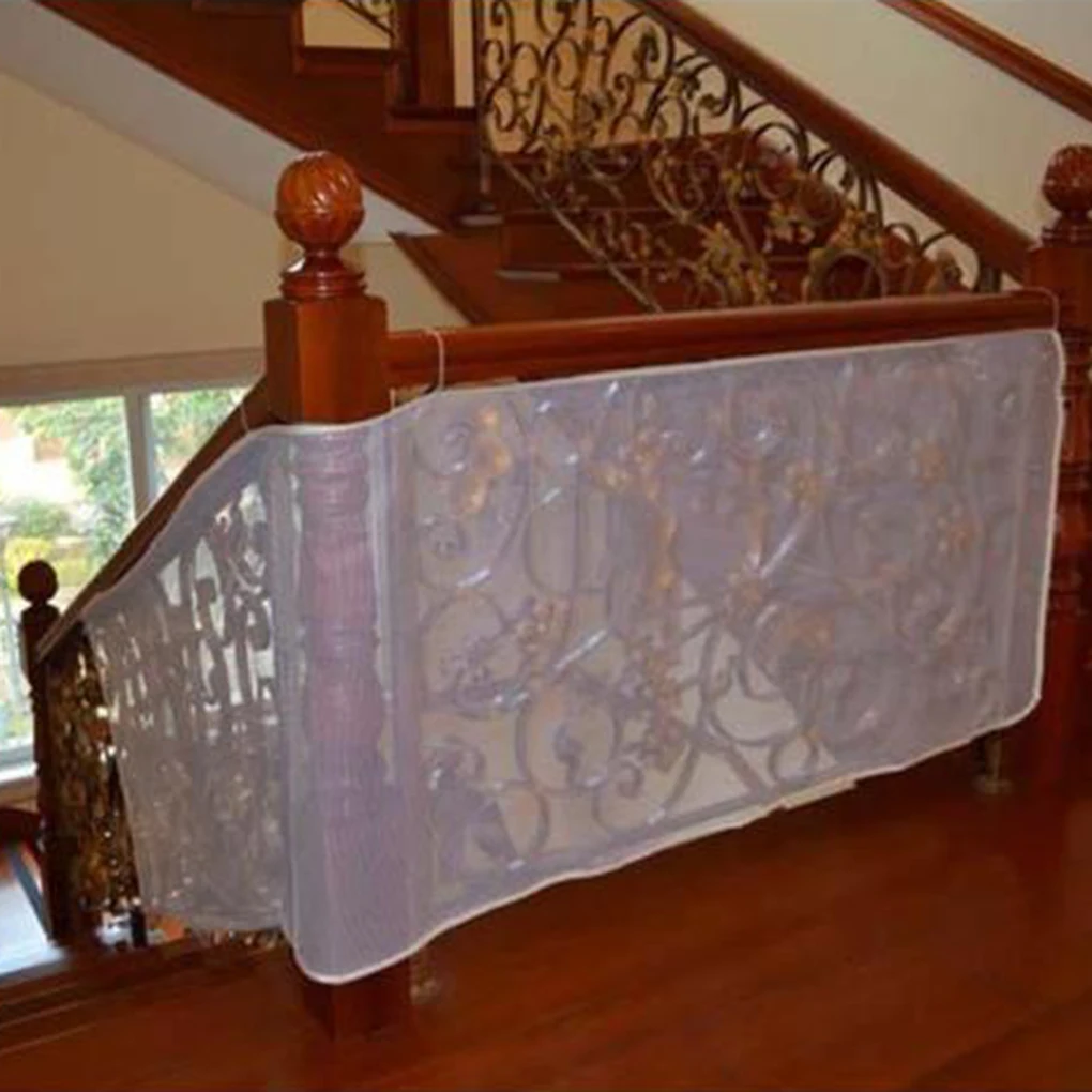 Baby Kids Anti-fall Railing Stairs Balcony Safe Protecting Net Baby Safety Fence Children Safety Products 7.7*30cm child kid
