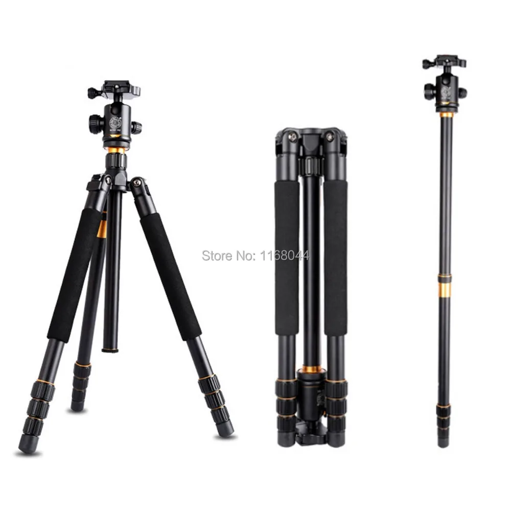 Q999 Professional Digital Slr Camera Tripod Monopod & Ball Head