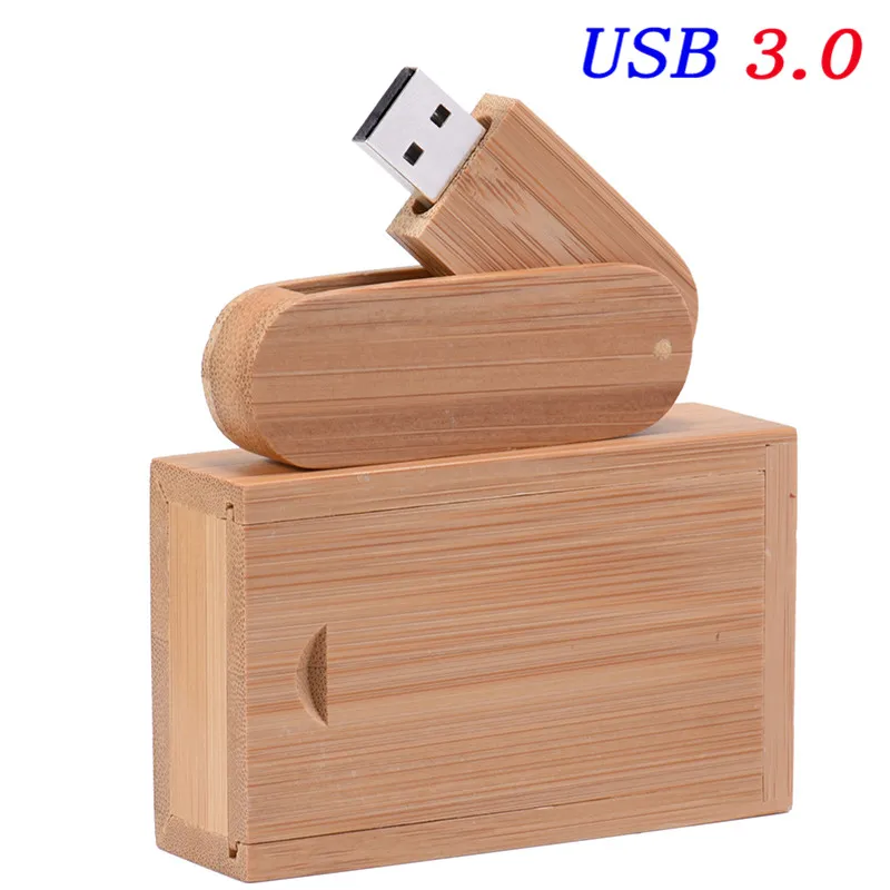 JASTER(более 10 шт бесплатный логотип) деревянный USB3.0+ коробка ручка привода 4g 8GB 16G 32GB 64G USB флэш-накопитель фотографии свадебные подарки - Цвет: Carbonized bamboo