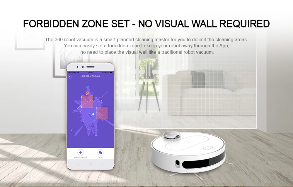 360 S6 белый робот-пылесос, автоматический пульт дистанционного управления, робот для уборки пыли, стерилизованный пылесос для дома, штепсельная вилка европейского стандарта