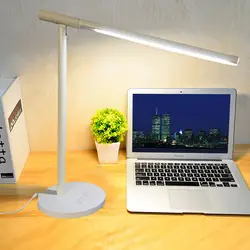 Lightme светодиодный чтения сенсорная Управление защита глаз настольная лампа с регулируемой яркостью переменного тока 100-240 V Перезаряжаемые