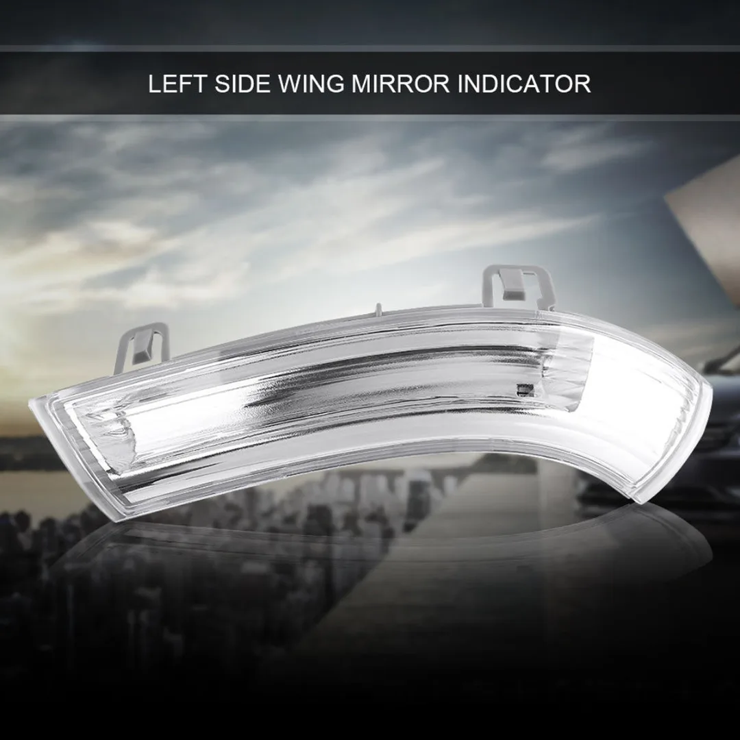 JX-LCLYL LED Left Side Mirror Turn Signal Indicator Light For VW MK5 Golf Passat Jetta