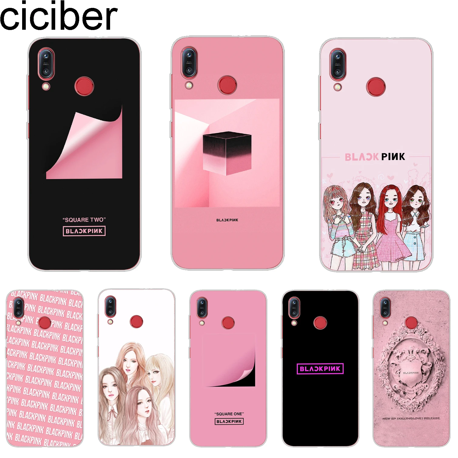 

ciciber For ASUS Zenfone 4 Max Plus Pro ZC520KL ZC554KL Max Plus M1 ZB555KL ZB570TL Phone Cases Soft TPU PINK K-pop BLACKPINK