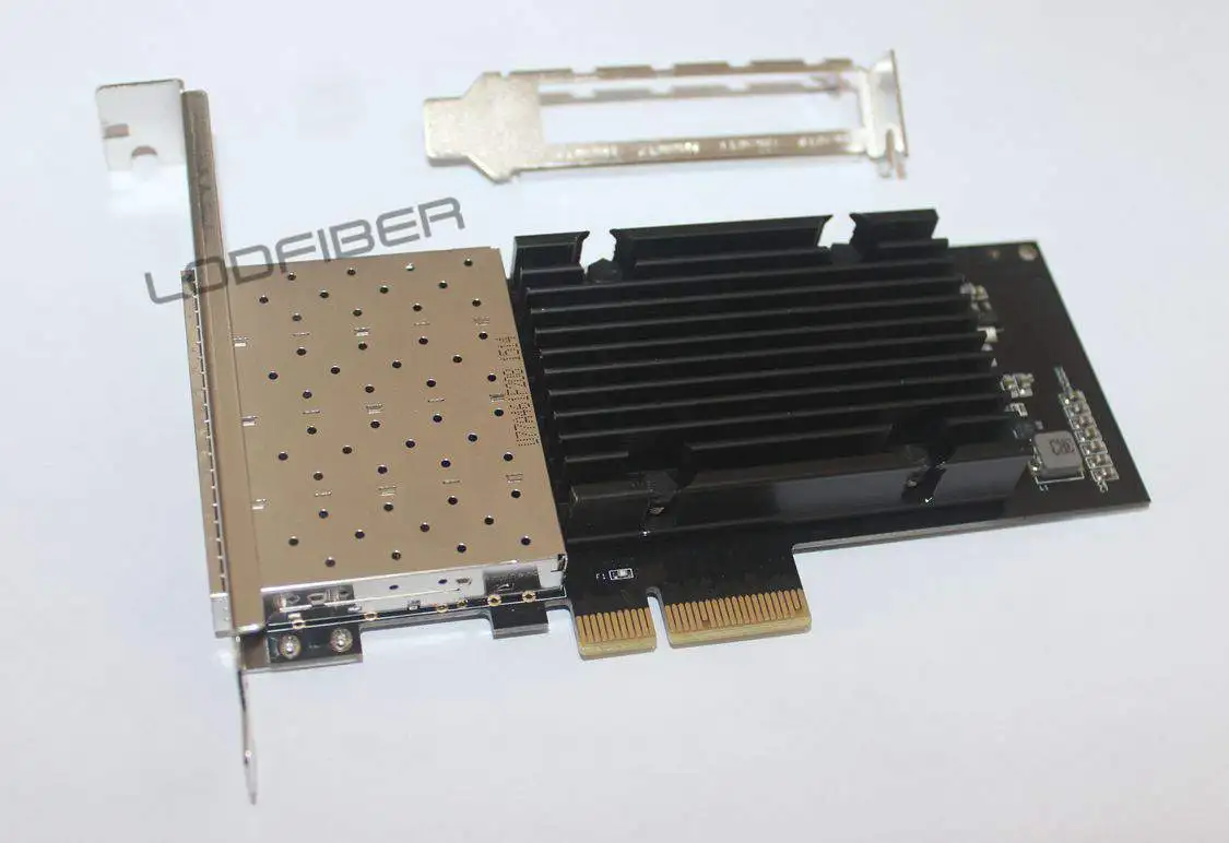 LODFIBER I350 F4 OEM SFP четырехпортовый сетевой серверный адаптер|Оптоволоконное