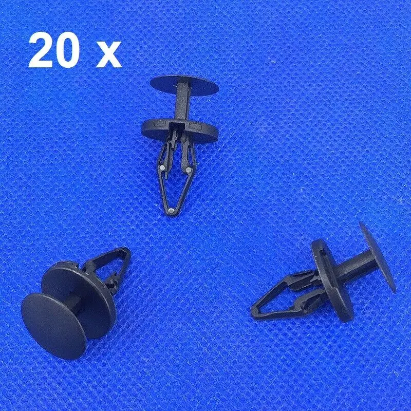 

20x For FORD Clips Plastic Edges, Bumper, Separator And Wheel Arch Clips Edges