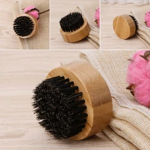 Гребень для длинной бороды, щетка для бритья, парикмахерское устройство для бритья, ручной круглый для мужчин