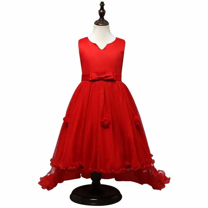 Nicoevaropa Flower Girl Dress Summer Little Girl Bridesmaid Wear