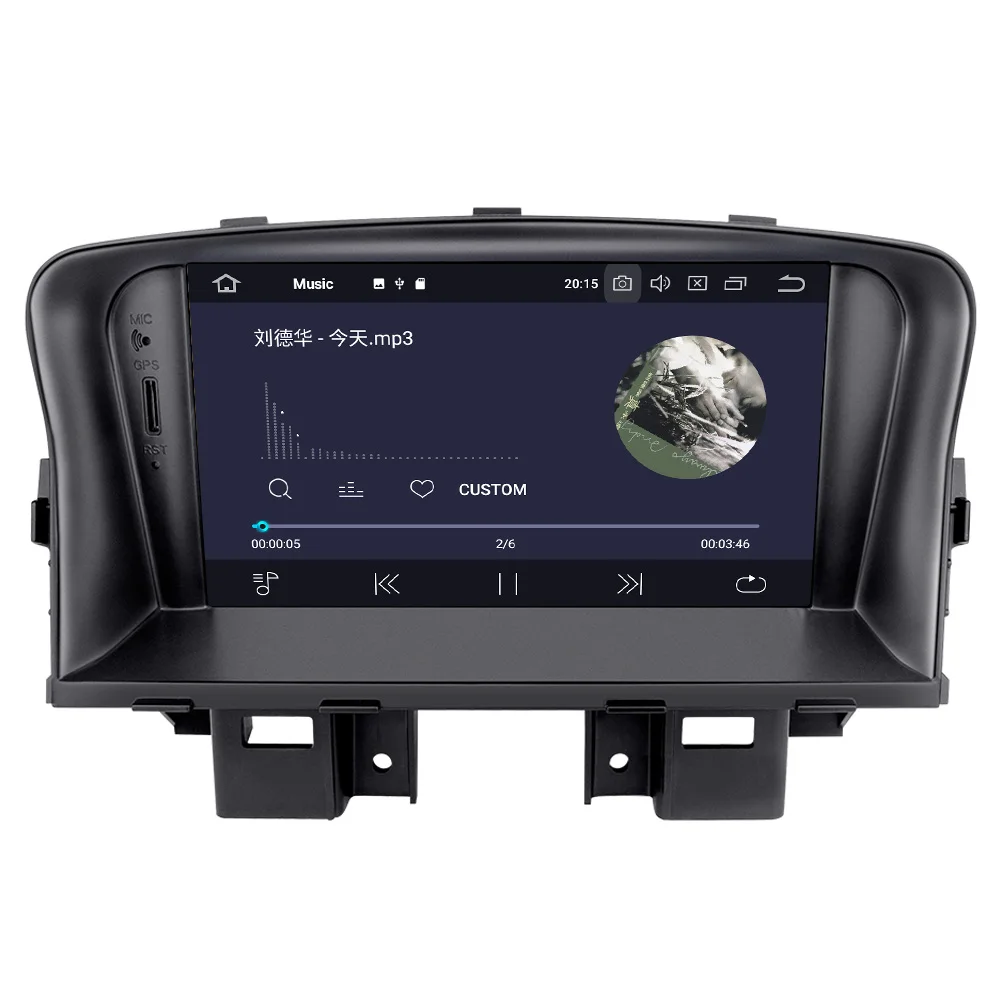 2 Din Android 9,0 Автомобильный CD dvd-плеер gps для Chevrolet Cruze 2008-2012 1080P видео головное устройство навигация Радио Лента блок wifi ips