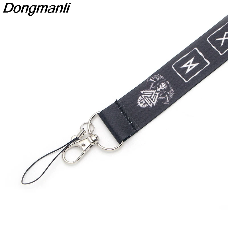 P1917 Dongmanli Руна викингов брелок шнурки значок ID шнурки/Мобильный телефон