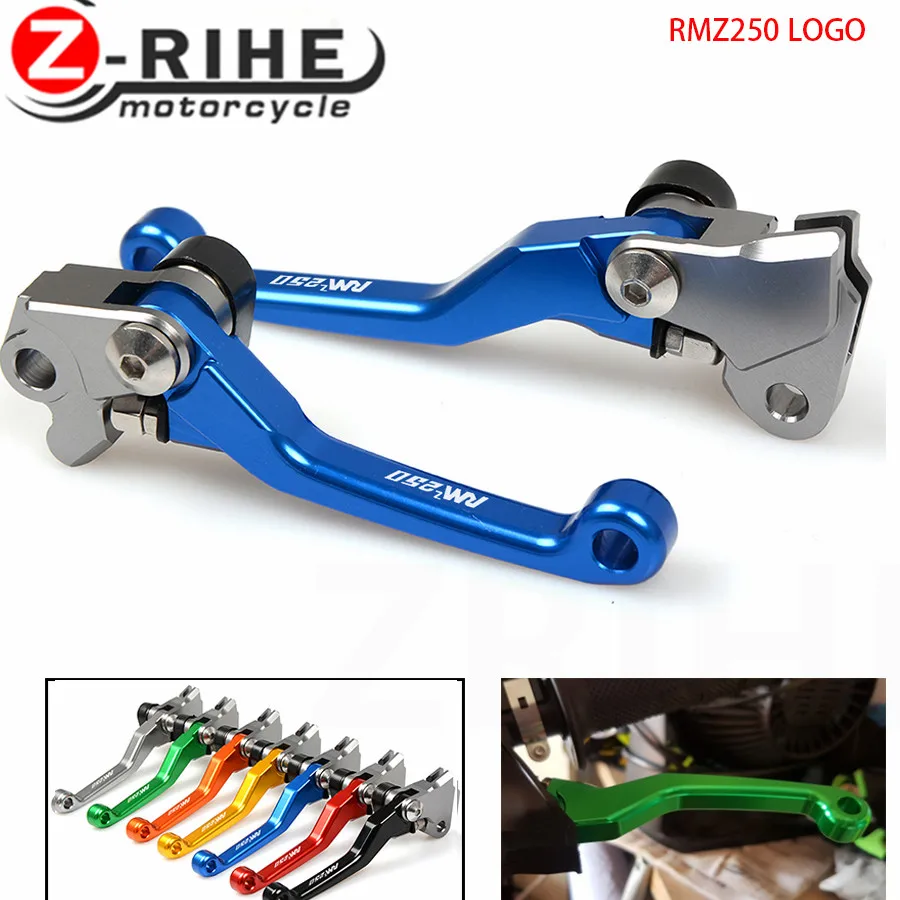 Brand New CNC Black Motorcycle Aluminum Brake Clutch Lever Dirt bike Pivot Lever For SUZUKI RMZ 250 2005 2006 RMZ250 05 06