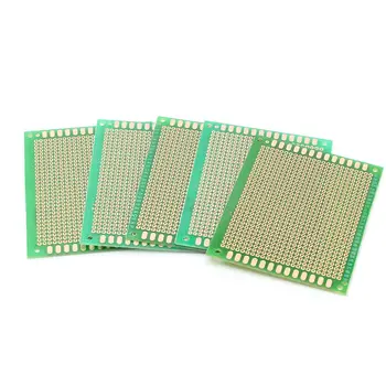 

5Pcs 7X9cm 70x90mm DIY Soldering Prototype Copper PCB Printed Circuit Board FR4 PCB Double-Sided Board