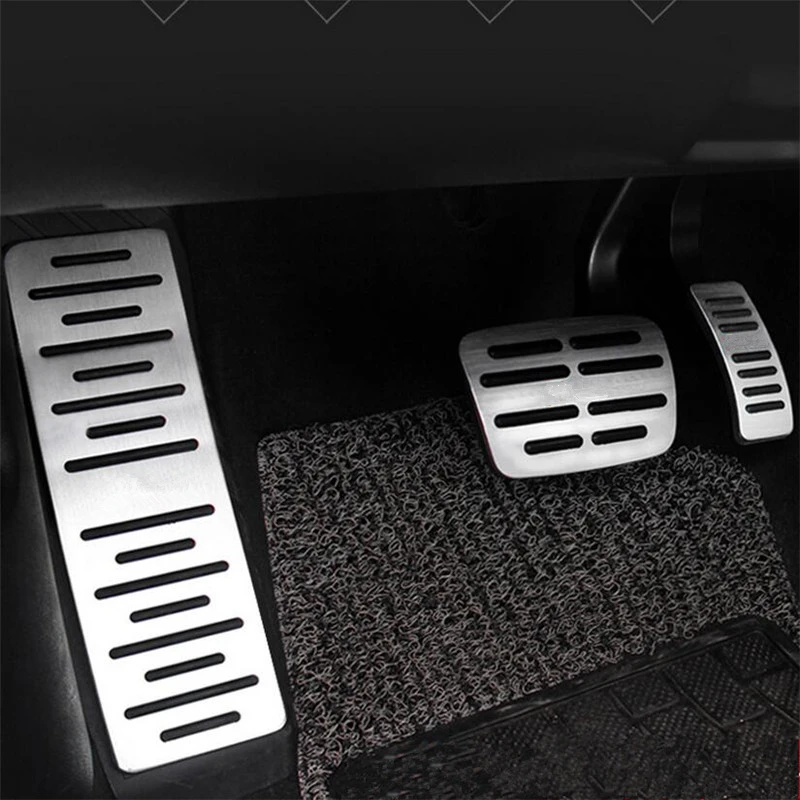 

EAZYZKING Car-styling Aluminium alloy Foot Pedals FootRest modify case fit for A1 A4(B8) A4L A5 A6 A7 A8 Q5 SQ5 Q5L Q7 A3 Q3 TT