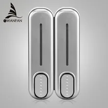 Soap Dispensers 350ml -1050ml Wall Mounted ABS Liquid Shampoo Shower Container Plastic Soap Holder for Bathroom Washroom 18036