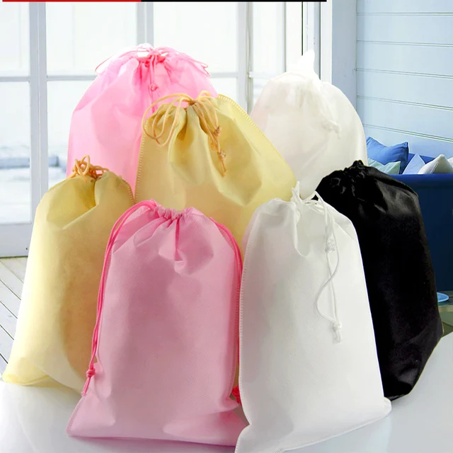 coloured cotton bags