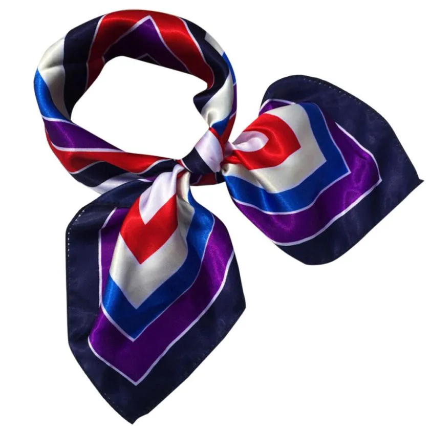 

DROPSHIP 2019 New Arrival Fashion Women Square Head Scarf Wraps Scarves Ladies Printed Kerchief Neck Scarf Colorful Gifts #J05