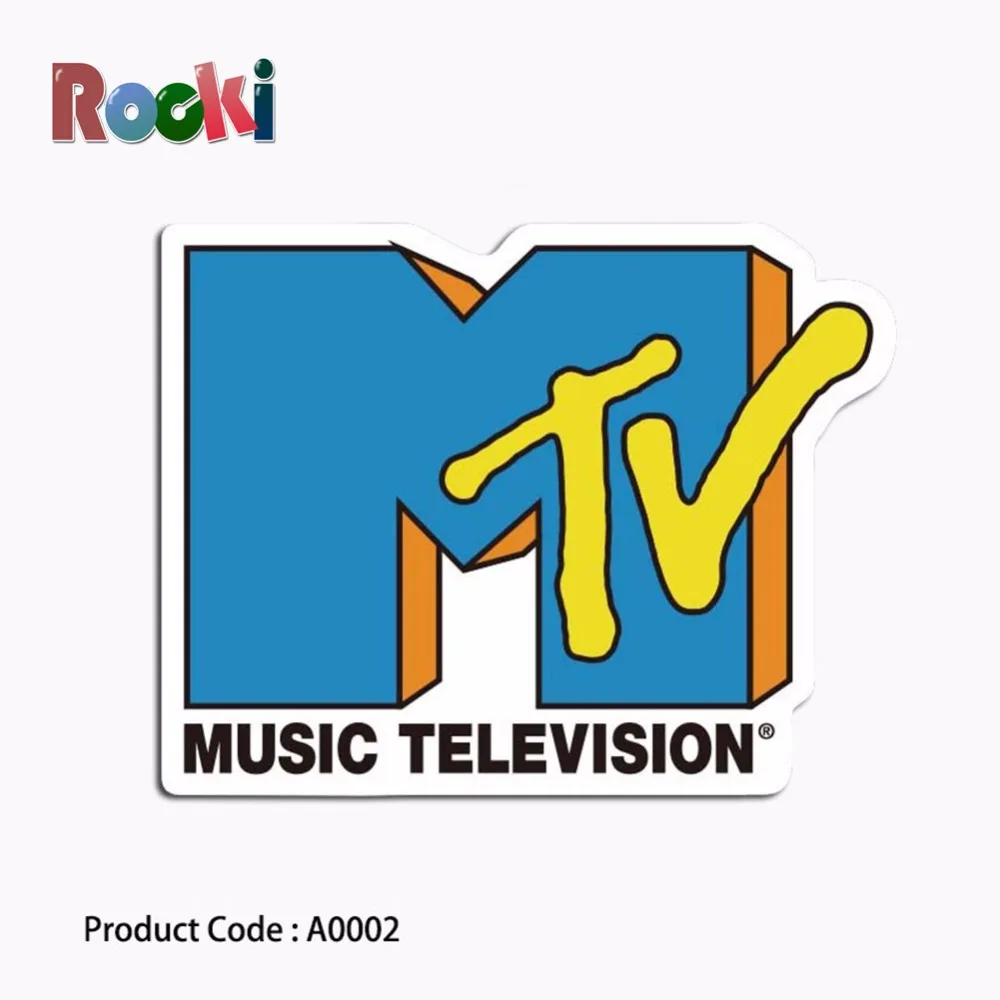 A0002 наклейки Музыка телевидения MTV Логотип Прохладный мультфильм