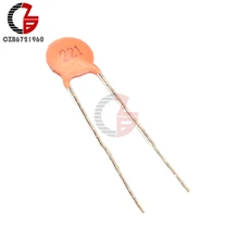 100 шт. Керамика Дисковые Конденсаторы 50 В 220pF 221 DIP