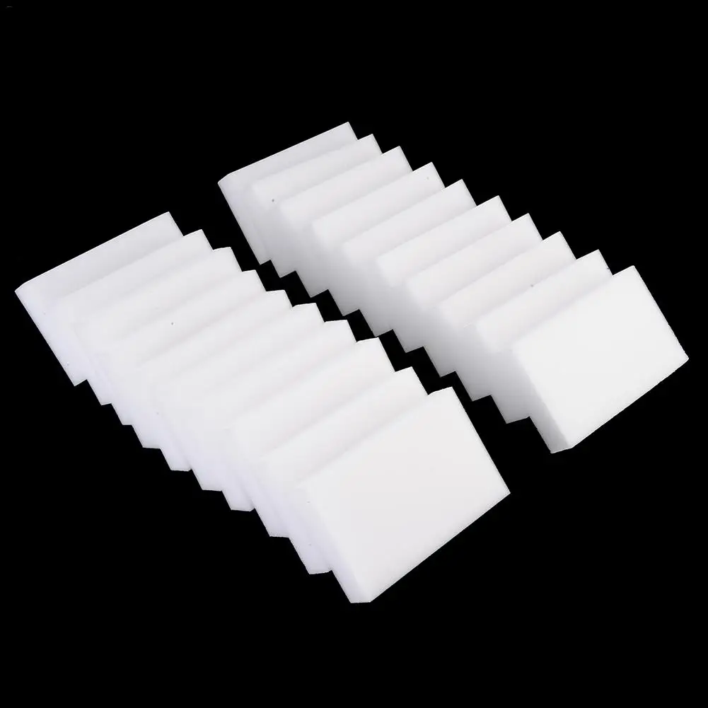 

20Pcs/lot 100*60*20 High Quality Magic Clean Sponge Melamine Eraser Cleaner Bathroom Kitchen Accessories Cleaning Tools