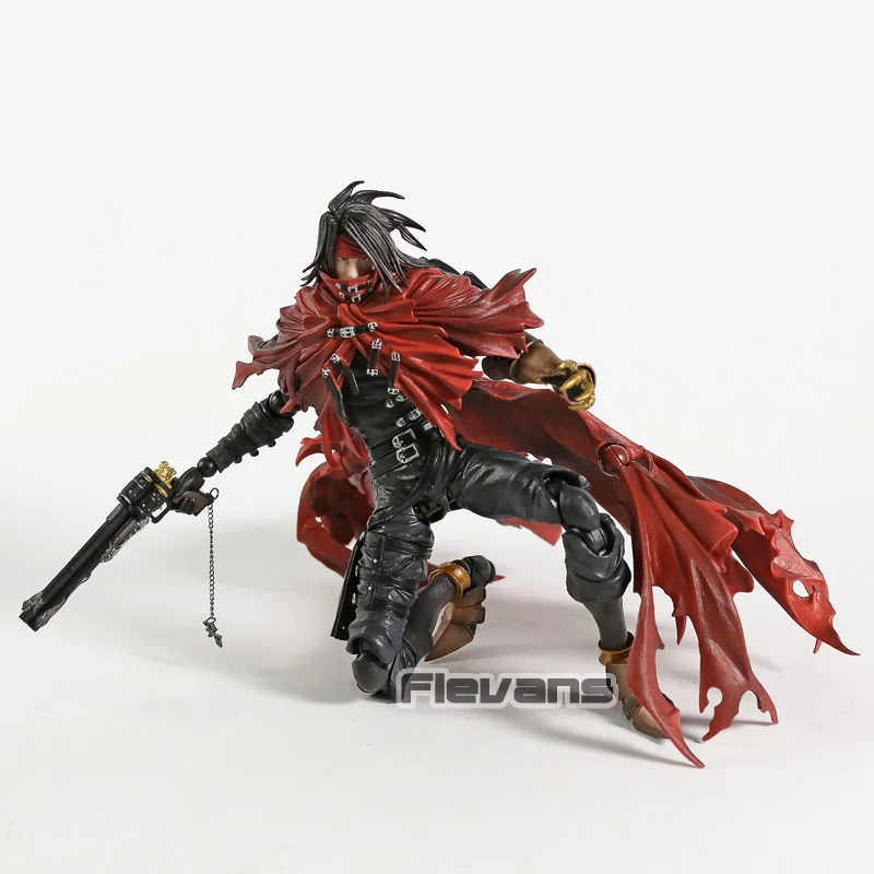 Dirge of Cerberus Final Fantasy VII Play Arts Kai Vincent Valentine ПВХ фигурка Коллекционная модель игрушки