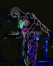 LED luminous Western-style clothes for performance/business suit/light-up suits/light with leds