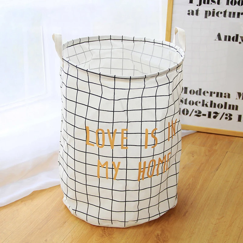 Foldable Laundry Storage Basket Large Organizer For Toy Washing Basket