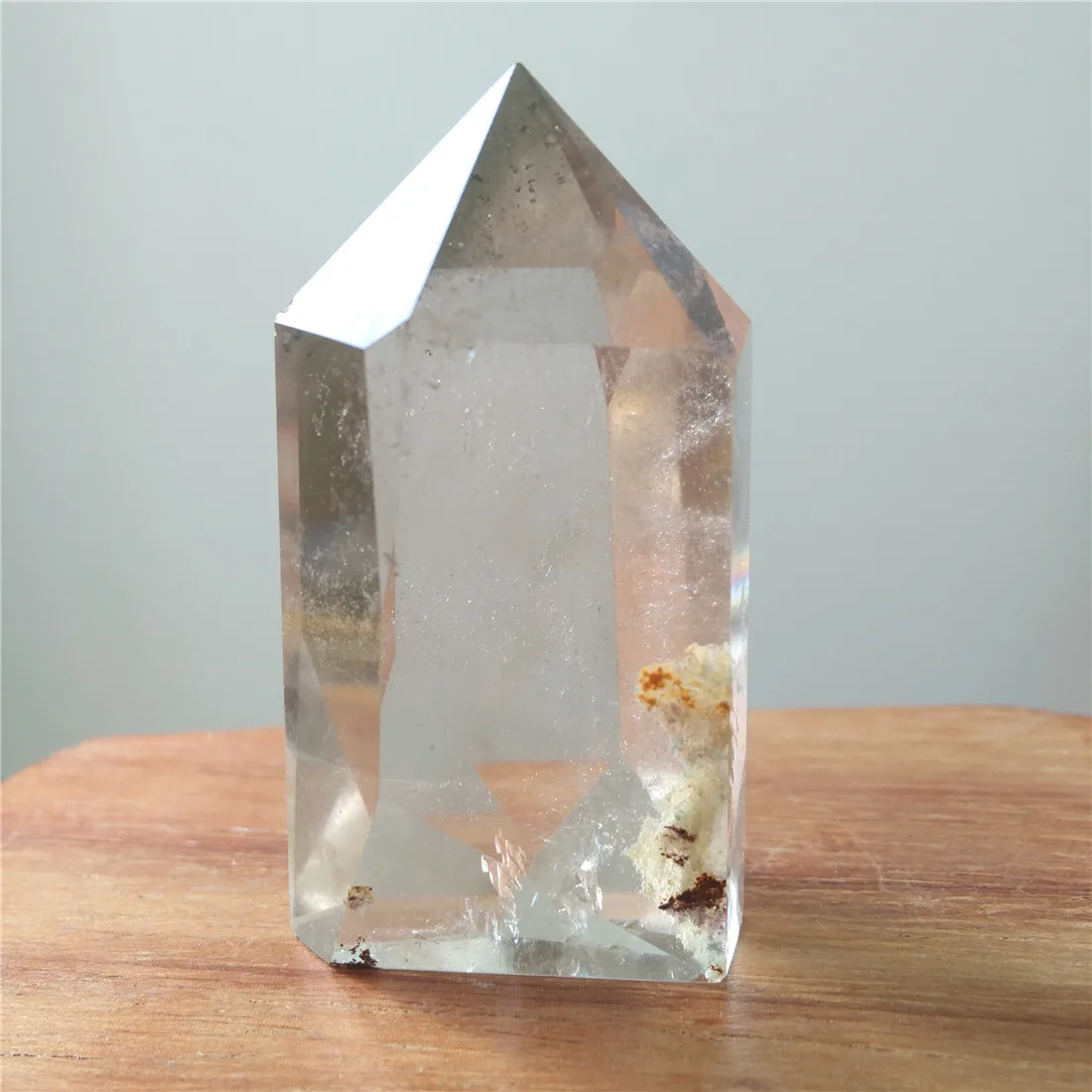 Кристалл призрака точечный камень камни Кристаллы Wicca Cristal Islande Pierre Naturelle Et Cristaux